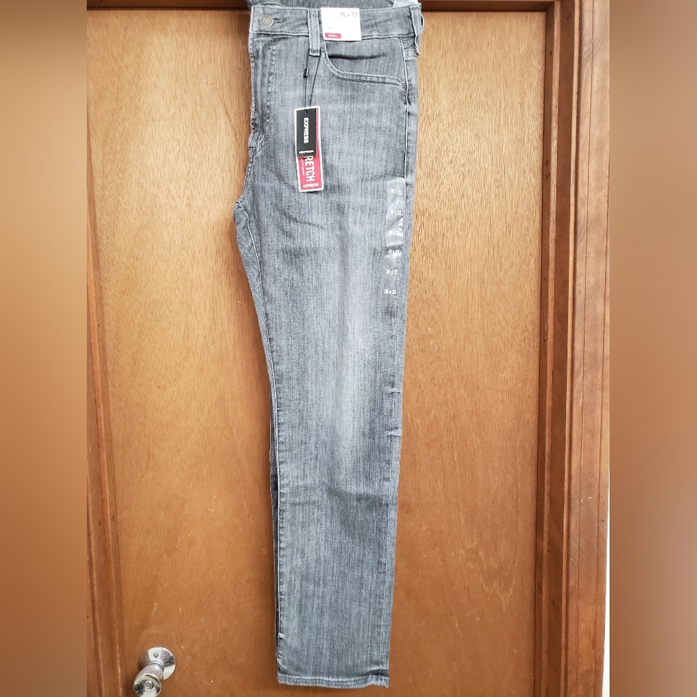 Express jeans,  Men's size, Gray